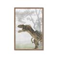 Picture of Forest Dino II _GroupedProduct_Rectangle_Portrait_Framed_Matted_