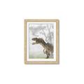Picture of Forest Dino II _GroupedProduct_Rectangle_Portrait_Framed_Matted_