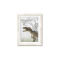 Picture of Forest Dino II _GroupedProduct_Rectangle_Portrait_Framed_Matted_