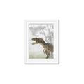 Picture of Forest Dino II _GroupedProduct_Rectangle_Portrait_Framed_Matted_