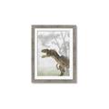 Picture of Forest Dino II _GroupedProduct_Rectangle_Portrait_Framed_Matted_