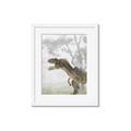 Picture of Forest Dino II _GroupedProduct_Rectangle_Portrait_Framed_Matted_