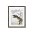 Picture of Forest Dino II _GroupedProduct_Rectangle_Portrait_Framed_Matted_
