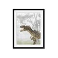 Picture of Forest Dino II _GroupedProduct_Rectangle_Portrait_Framed_Matted_