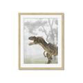 Picture of Forest Dino II _GroupedProduct_Rectangle_Portrait_Framed_Matted_
