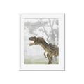 Picture of Forest Dino II _GroupedProduct_Rectangle_Portrait_Framed_Matted_