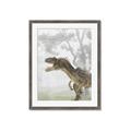 Picture of Forest Dino II _GroupedProduct_Rectangle_Portrait_Framed_Matted_