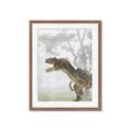 Picture of Forest Dino II _GroupedProduct_Rectangle_Portrait_Framed_Matted_