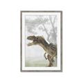 Picture of Forest Dino II _GroupedProduct_Rectangle_Portrait_Framed_Matted_