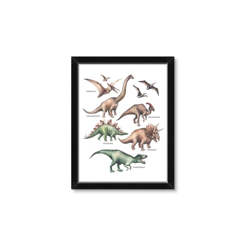 Picture of World of Dinos  _GroupedProduct_Rectangle_Portrait_Framed_Matted_