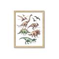 Picture of World of Dinos  _GroupedProduct_Rectangle_Portrait_Framed_Matted_