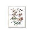Picture of World of Dinos  _GroupedProduct_Rectangle_Portrait_Framed_Matted_