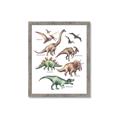 Picture of World of Dinos  _GroupedProduct_Rectangle_Portrait_Framed_Matted_
