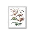 Picture of World of Dinos  _GroupedProduct_Rectangle_Portrait_Framed_Matted_