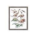 Picture of World of Dinos  _GroupedProduct_Rectangle_Portrait_Framed_Matted_