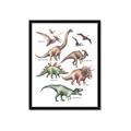 Picture of World of Dinos  _GroupedProduct_Rectangle_Portrait_Framed_Matted_