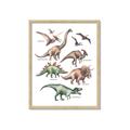 Picture of World of Dinos  _GroupedProduct_Rectangle_Portrait_Framed_Matted_