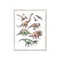 Picture of World of Dinos  _GroupedProduct_Rectangle_Portrait_Framed_Matted_