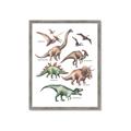 Picture of World of Dinos  _GroupedProduct_Rectangle_Portrait_Framed_Matted_