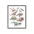 Picture of World of Dinos  _GroupedProduct_Rectangle_Portrait_Framed_Matted_