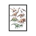 Picture of World of Dinos  _GroupedProduct_Rectangle_Portrait_Framed_Matted_