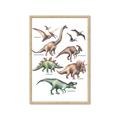 Picture of World of Dinos  _GroupedProduct_Rectangle_Portrait_Framed_Matted_