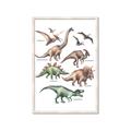 Picture of World of Dinos  _GroupedProduct_Rectangle_Portrait_Framed_Matted_