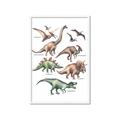 Picture of World of Dinos  _GroupedProduct_Rectangle_Portrait_Framed_Matted_