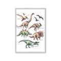Picture of World of Dinos  _GroupedProduct_Rectangle_Portrait_Framed_Matted_