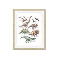 Picture of World of Dinos  _GroupedProduct_Rectangle_Portrait_Framed_Matted_