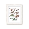 Picture of World of Dinos  _GroupedProduct_Rectangle_Portrait_Framed_Matted_