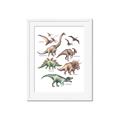 Picture of World of Dinos  _GroupedProduct_Rectangle_Portrait_Framed_Matted_