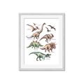 Picture of World of Dinos  _GroupedProduct_Rectangle_Portrait_Framed_Matted_