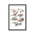 Picture of World of Dinos  _GroupedProduct_Rectangle_Portrait_Framed_Matted_