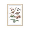 Picture of World of Dinos  _GroupedProduct_Rectangle_Portrait_Framed_Matted_