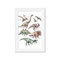 Picture of World of Dinos  _GroupedProduct_Rectangle_Portrait_Framed_Matted_
