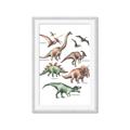 Picture of World of Dinos  _GroupedProduct_Rectangle_Portrait_Framed_Matted_