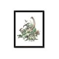 Picture of Wild Dinosaurs _GroupedProduct_Rectangle_Portrait_Framed_Matted_