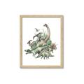 Picture of Wild Dinosaurs _GroupedProduct_Rectangle_Portrait_Framed_Matted_