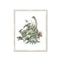 Picture of Wild Dinosaurs _GroupedProduct_Rectangle_Portrait_Framed_Matted_