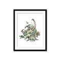 Picture of Wild Dinosaurs _GroupedProduct_Rectangle_Portrait_Framed_Matted_