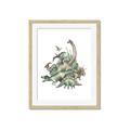 Picture of Wild Dinosaurs _GroupedProduct_Rectangle_Portrait_Framed_Matted_