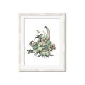 Picture of Wild Dinosaurs _GroupedProduct_Rectangle_Portrait_Framed_Matted_