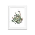 Picture of Wild Dinosaurs _GroupedProduct_Rectangle_Portrait_Framed_Matted_