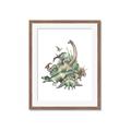 Picture of Wild Dinosaurs _GroupedProduct_Rectangle_Portrait_Framed_Matted_