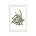 Picture of Wild Dinosaurs _GroupedProduct_Rectangle_Portrait_Framed_Matted_