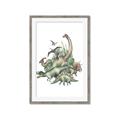 Picture of Wild Dinosaurs _GroupedProduct_Rectangle_Portrait_Framed_Matted_
