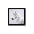 Picture of Purple Unicorn _GroupedProduct_Square_Framed_Matted_