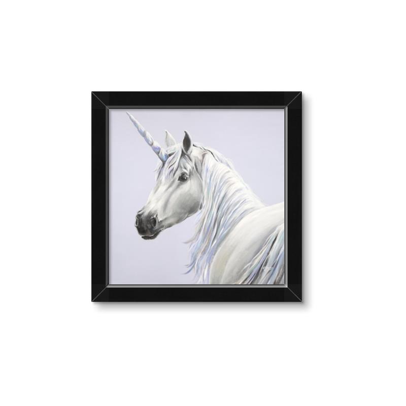 Picture of Purple Unicorn _GroupedProduct_Square_Framed_Matted_