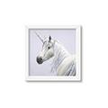 Picture of Purple Unicorn _GroupedProduct_Square_Framed_Matted_